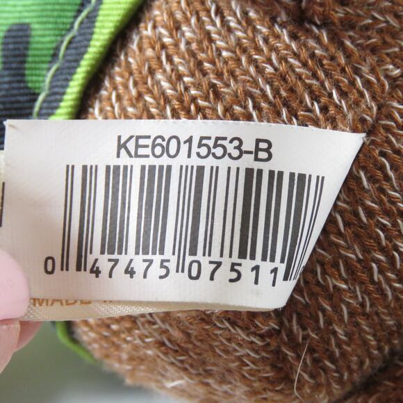 DanDee Sock Monkey Plush Camo Bunny Ears Green and Pink 10" Lot Easter Toys - Picture 12 of 16